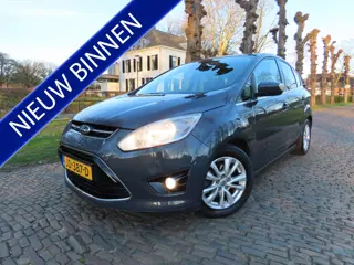 Ford C-MAX 1.0 Titanium Ecc Cruisecontrol Navigatie Parkassist Keyless Lm Velgen 6 Bak Trekhaak