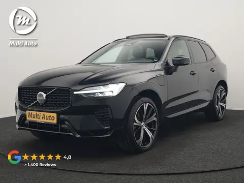 Volvo XC60 T6 AWD Plus Dark PHEV 350pk Dealer O.H. | Panodak | Camera | Harman / Kardon | Lederen Sp