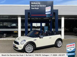 Mini Mini Cabrio 1.6 Cooper S Chili / NL-Auto / 184 PK / Vol-Leder / Stoelverwarming / Cruise-Contro