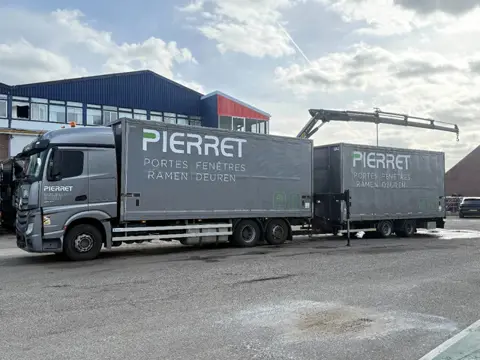 Mercedes-Benz Actros 2645 6X2 MET PK19001 EN 2AS ROYEN AANHANGWAGEN