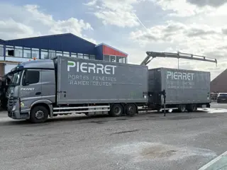 Mercedes-Benz Actros 2645 6X2 MET PK19001 EN 2AS ROYEN AANHANGWAGEN