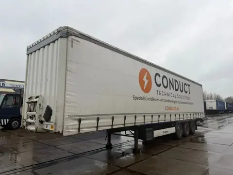 Krone SD DHOLLANDIA 2000 KG 3 AXLE SLIDING ROOF DISC BRAKES