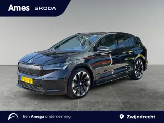 Škoda Enyaq iV 60 180pk Sportline Parkeersensoren vóór en achter | Achteruitrijcamera | Warmtepomp