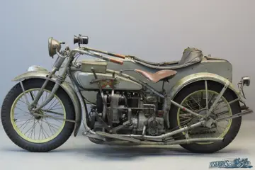 Henderson 1924 DeLuxe combination 1305 cc 4 cyl sv 3603