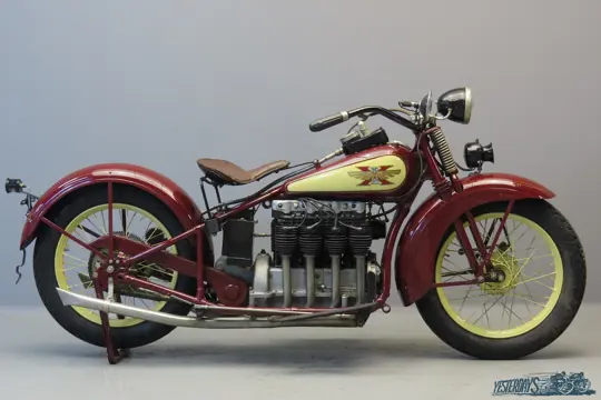Henderson 1929 KJ 1305cc 4 cyl sv 3603