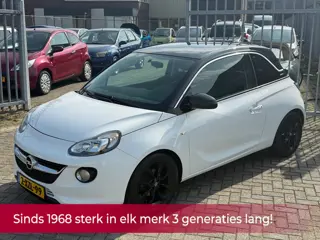 Opel ADAM 1.0 Turbo Jam 90PK NL AUTO NAP! PANORAMA l CRUISE l AIRCO l two tone l MTF-STUUR l LMV16'!