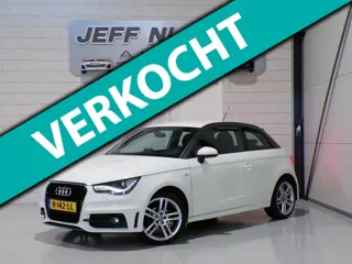 Audi A1 1.2 TFSI "2X S-Line" Xenon Leer Stoelverwarming Bluetooth Garantie Nieuwe-APK 17"Velgen Voll