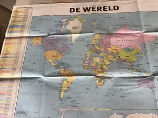 Atlas kaarten 48 stuks in glanzend A4 formaat TOP