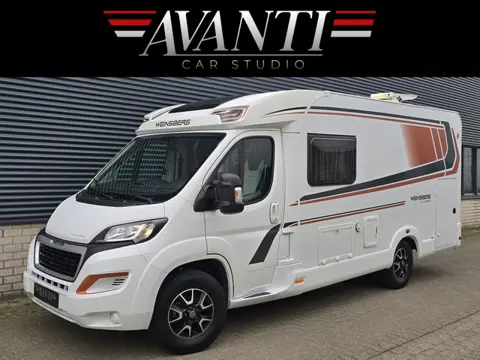 Weinsberg CARACOMPACT 600 MEG PEPPER 163 PK SLECHTS 47.451 KM !! TV + SATELLIET LENGTEBEDDEN CRUISE 