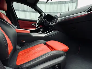 BMW 3 Serie Touring M340i xDrive High Executive HK Memory Laserlicht Leer Fionarot