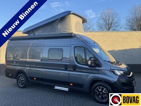 Hymer Yellowstone 640 hefdak 160 pk *4 PERSOONS* Euro6 Fiat Ducato **Lengtebedden/Hefdak met 2 slaap
