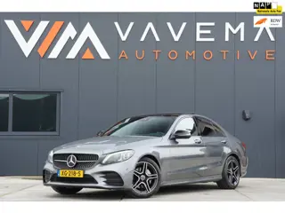 Mercedes-Benz C-klasse 180 Premium Plus Pack 2019 Automaat Burmester Panoramadak Sfeer Cruise contro
