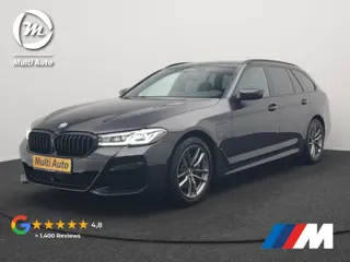 BMW 5 Serie Touring 520e M Sport Plug In Hybrid 204pk Dealer O.H PHEV | Trekhaak af Fabriek | Adapti