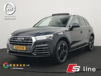 Audi Q5 50 TFSI e quattro S Line Plug In Hybrid 299pk Dealer O.H. PHEV | Panodak | 20"L.M Rotor | Ap