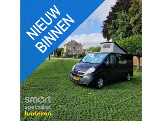 Opel Vivaro camper! met hefdak leuke starterscamper!