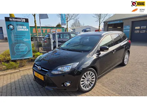 Ford Focus Wagon 1.6 EcoBoost Titanium l Dealer onderhouden l Distr.riem VV l Climacontrol l Navi l 