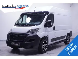 Opel Movano 2.2D 140 pk L2H2 Black&White Edition Navi Camera, 18" LMV, Treeplanken, Airco ECC, Nieuw