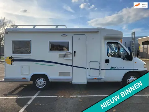 Fiat 230 Chausson 1.9 td TOP STAAT 4 PERSOONS