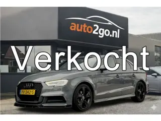 Audi A3 Limousine 1.5 TFSI AUT7 CoD RS SPORT 3X SLINE LEDER NAVI LED LMV PDC ZEER EXCLUSIEVE UITVOER