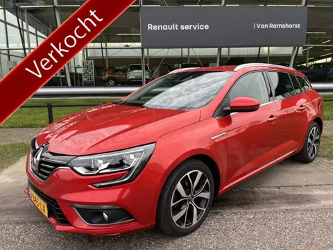 Renault Mégane Estate 1.3 TCe Bose /Trekhaak/ Dealer onderhouden / Stoelverw. / Keyless / PDC.Achter