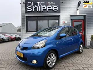 Toyota Aygo 1.0-12V Dynamic Blue -5DRS.-AIRCO-ORIGINEEL NEDERLANDS!-112.140 KM'S-LICHTMETALEN VELGEN