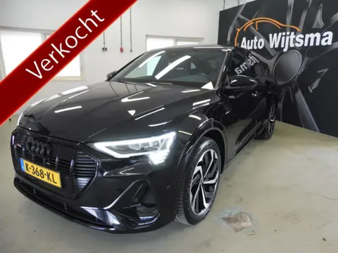 Audi e-tron Sportback 50 quattro S edition 71 kWh SOH 100% Trekhaak | Pano | Leer/alcant | LED | Luc
