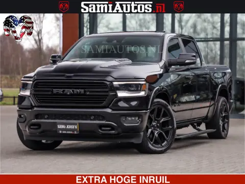 Dodge Ram RAM VOL | BLACK ON BLACK | LUCHTVERING | 5.7 V8 HEMI | PANODAK | ADAPTIVE CRUISE | 360 CAM