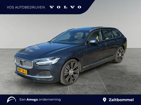 Volvo V90 2.0 T6 Plug-in hybrid AWD Ultra Bright | Luchtvering | B&W Audio | 360-camera | Head-up di