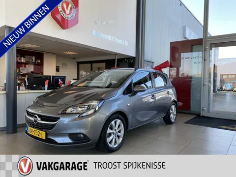 Opel Corsa 1.4 Favourite,1E Eigenaar,Dealeronderhouden,Navigatie,Parkeerassistent,Airco,Cruiscontrol