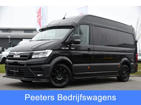 MAN TGE 3.180 35 2.0 L3H3 4x4 Black Edition Camera, Cruise, Carplay, LED, Sper, 177pk, Leder, 2 x ge