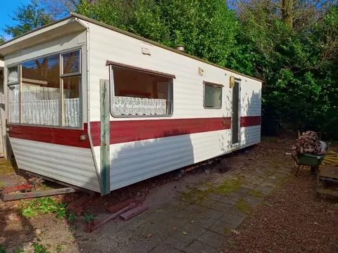 Aluminium stacaravan zonder staanplaats