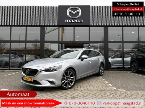 Mazda 6 Sportbreak 2.5 SkyActiv-G 192 GT-M Dealer onderhouden / Sunroof / All-Season banden