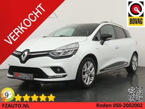Renault Clio Estate 0.9 TCe Limited - Navigatie - Trekhaak - Airconditioning - Parkeersens A