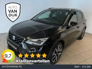 SEAT Arona 1.0 TSI FR 110PK DSG automaat AIRCO CLIMA NAV CRUISE VIRT COCKPIT APPLE CARPLAY KEYLESS T