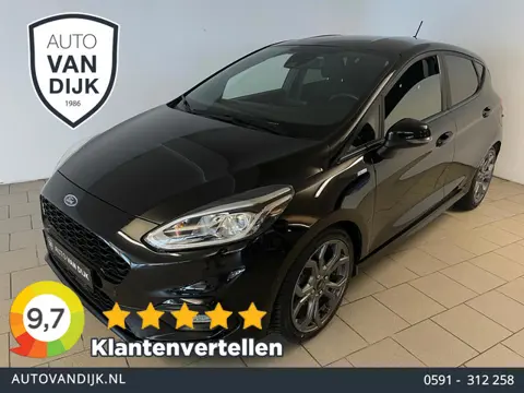 Ford Fiesta 1.0 EcoBoost ST-Line 125PK AUTOMAAT AIRCO NAVI CRUISE STOELVERW APPLE CARPLAY NIEUWSTAAT