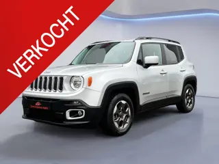 Jeep Renegade 1.4 MultiAir Limited 160PK/Leder/16"LMV/Camera/Apple Carplay/Elektr. Ramen V+A/Bluetoo