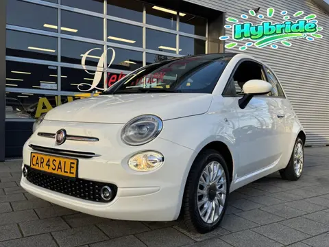 Fiat 500 C CABRIO 1.0 Hybride Lounge - Navigatie! / Apple Carplay I Airco I PDC I Sport velgen I Dea
