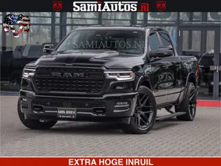 Dodge Ram LIMITED H.O 540 PK 706 Nm | FEUL WIELEN |XB9 | MASSAGE | BOM VOL | CREW CAB | DUBBELE CABI