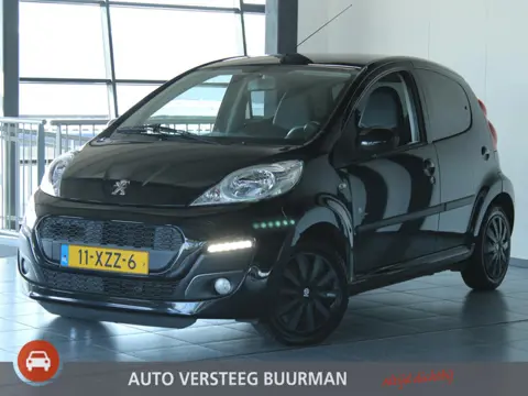 Peugeot 107 1.0 Black & Silver Luxe bekleding, Elektr. Ramen voor, Airco