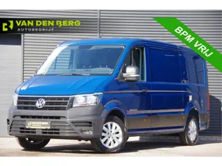 Volkswagen Crafter 35 2.0 TDI L3H2 3-ZITS, 140PK AUT. STANDKACHEL, GEV. ERGO COMFORT STOEL, CRUISE, 