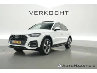 Audi Q5 50 TFSI e | Pano | Cruise Control | PDC V+A | Stoelverw. | Massage | 360cam | Leder | 19''