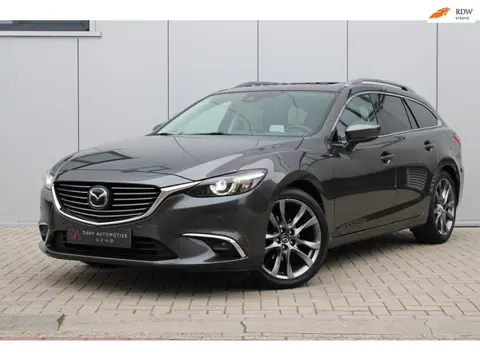 Mazda 6 Sportbreak I ACC I OPENDAK I LEDER I KEYLESS I CAM I MEMORY I TREKHAAK I BOSE I