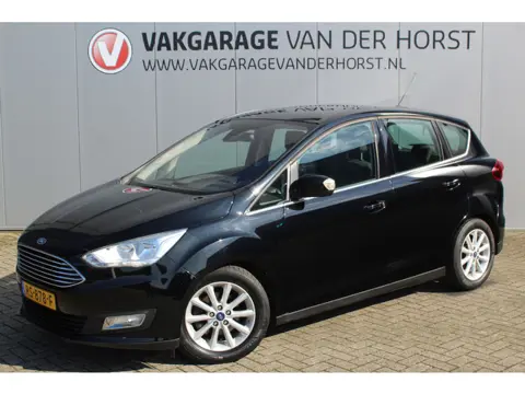 Ford C-MAX 1.0-125pk Titanium. Goed onderhouden hoogzitter ! Autm. airco dual, LM wielen, elektr. ac