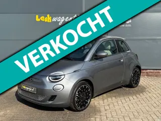 Fiat 500 La Prima 42 kWh *leer *pano *17" *dealeronderhouden