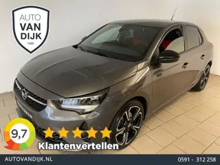 Opel Corsa 1.2 GS Line ARICO CLIMA NAVI VIA APP CRUISE BLUETOOTH ZWARTE HEMEL 17 INCH LM VELGEN PRIV