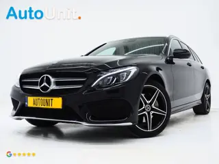 Mercedes-Benz C-Klasse Estate 180 AMG | Leder | Stoelverwarming | Sfeerlicht | Cruise | Zwarte Hemel