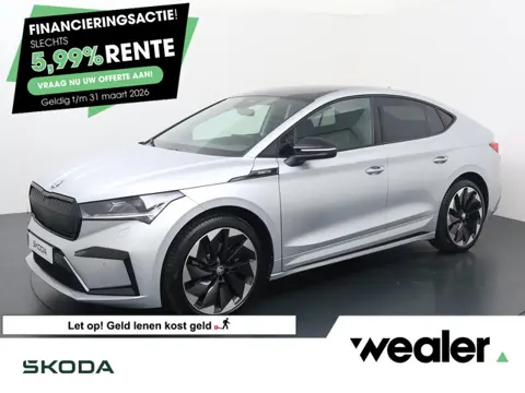 Skoda Enyaq Coupé 60 Sportline 180 PK | SoH 91% | Panoramadak | Apple Carplay/Android Auto | Navigat