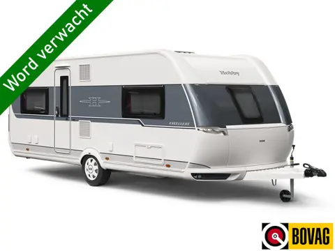 Hobby Excellent 495 UL met enkele bedden **Mover/Vloerverwarming/Fietsendrager/Luifeltent/1e eigenaa