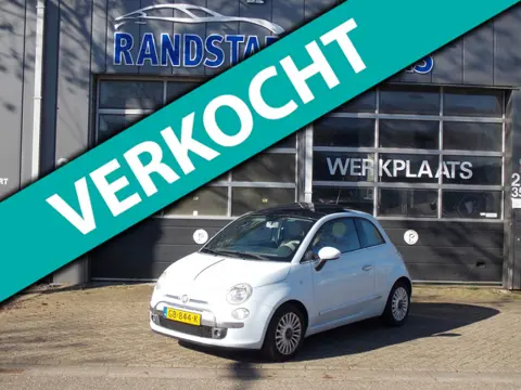 Fiat 500 1.2 Pop Pano Automaat Airco Elek Pakket 2009bj GARANTIE