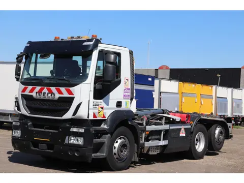 IVECO STRALIS AD260S33 6X2 HAAKARM BRAS DALBY NATURAL GAZ CNG